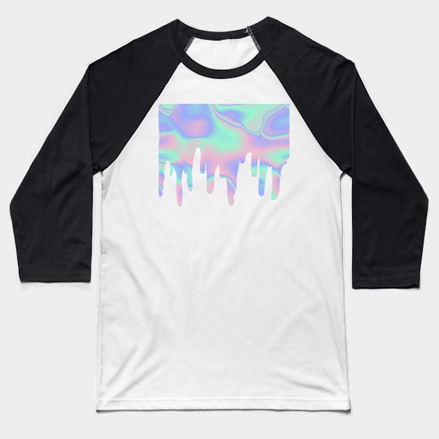 Dripping colors Baseball T-Shirt by DiorBrush